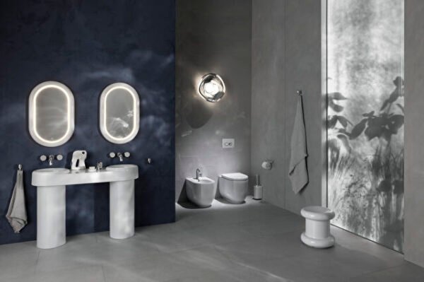 Vitra Liquid Rimless Back to Wall Toilet with Soft Close Seat - Image 2