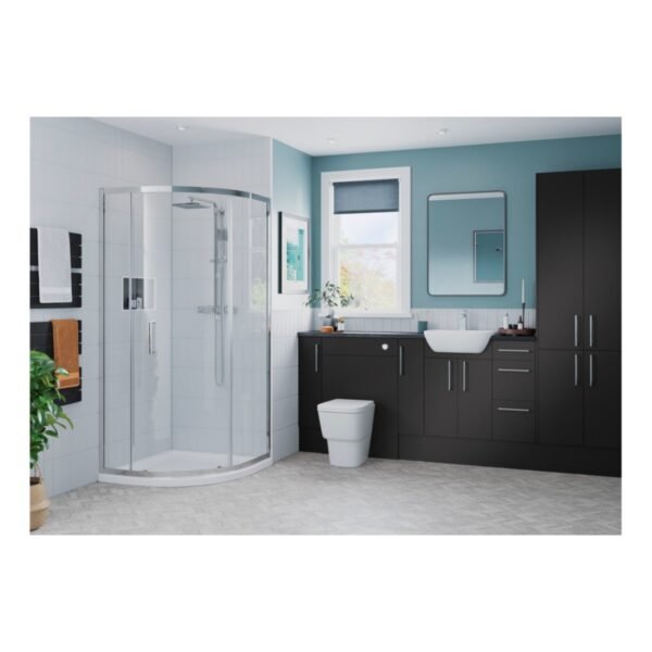Trinity Clifton 1 Door Combination Bathroom furniture - 1542mm Wide - Image 3