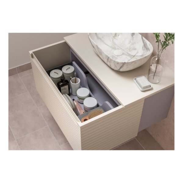 Trinity Croft 1 Door Wall Hung Tall Storage Unit - 350mm Wide - Image 4
