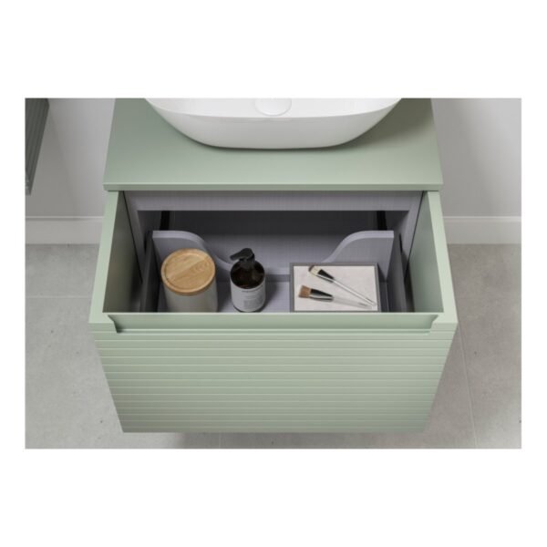 Trinity Croft 1 Door Wall Hung Tall Storage Unit - 350mm Wide - Image 12