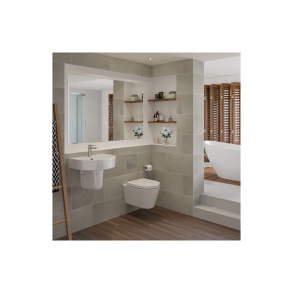 Trinity Calder Basin With Semi Pedestal - 1 TH - 555mm x 430mm - Image 2
