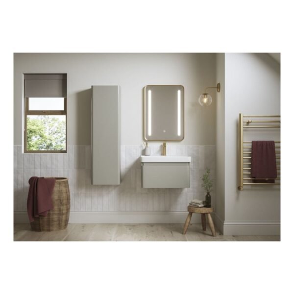 Trinity Wharfe 1 Door Wall Hung Tall Unit - 350mm Wide - Image 3
