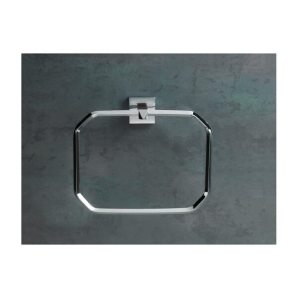 Trinity Edge Towel Ring - Chrome - Image 2