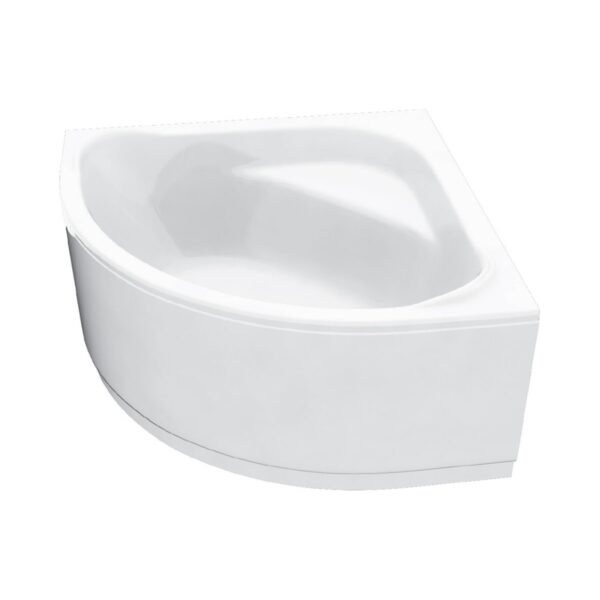 Trinity Standard Corner Bath Panel - 1350mm Wide - White