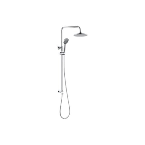 Trinity Round Shower Kit With Overhead & Handset - Chrome