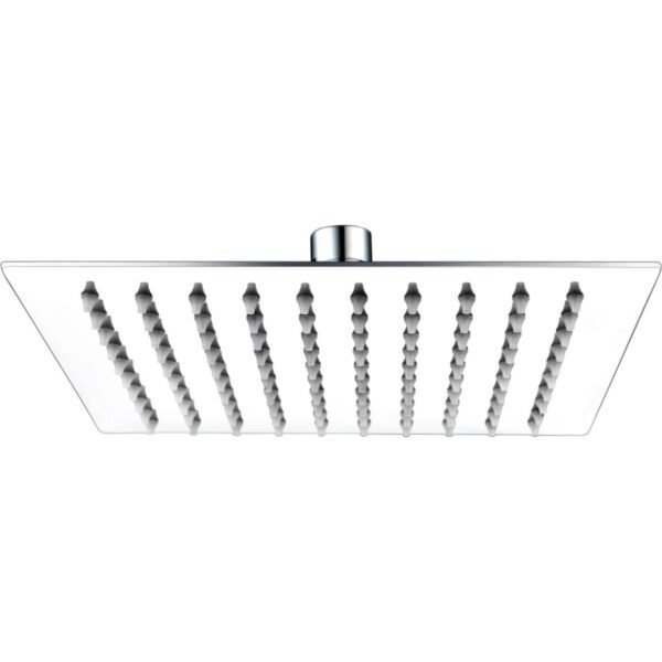 Trinity Square Ultraslim Shower Head - 200mm x 200mm - Stainless Steel