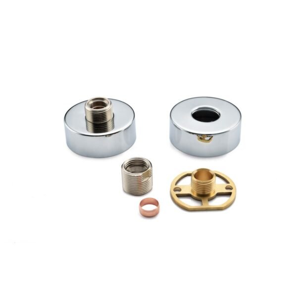 Trinity Round Exposed Shower Valve Fast Fitting Kit - Chrome
