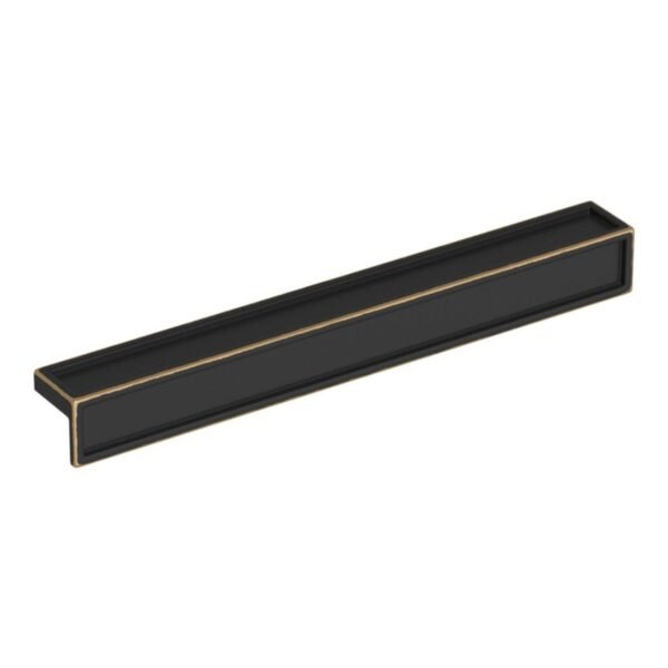 Trinity L Shaped Handle - Brushed Bronze
