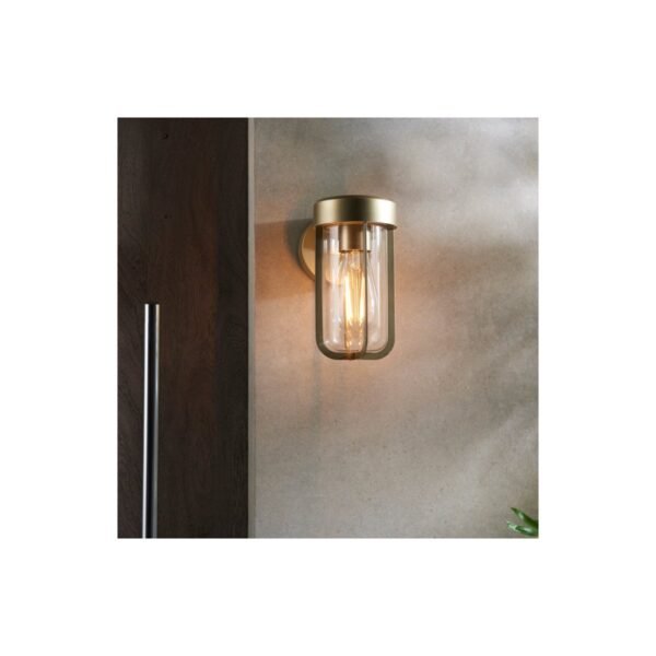Trinity Drift Wall Light - Brushed Brass - Image 6