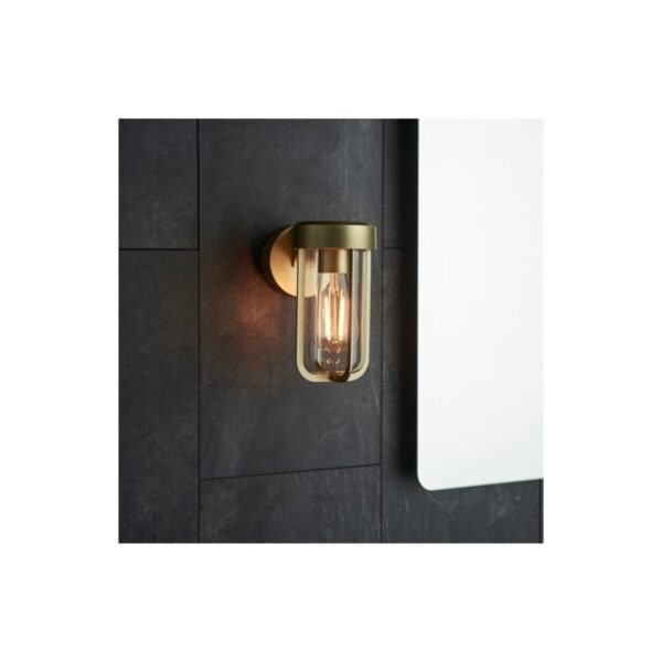 Trinity Drift Wall Light - Brushed Brass - Image 8