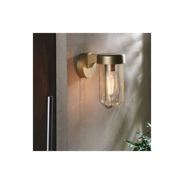 Trinity Drift Wall Light - Brushed Brass - Image 4