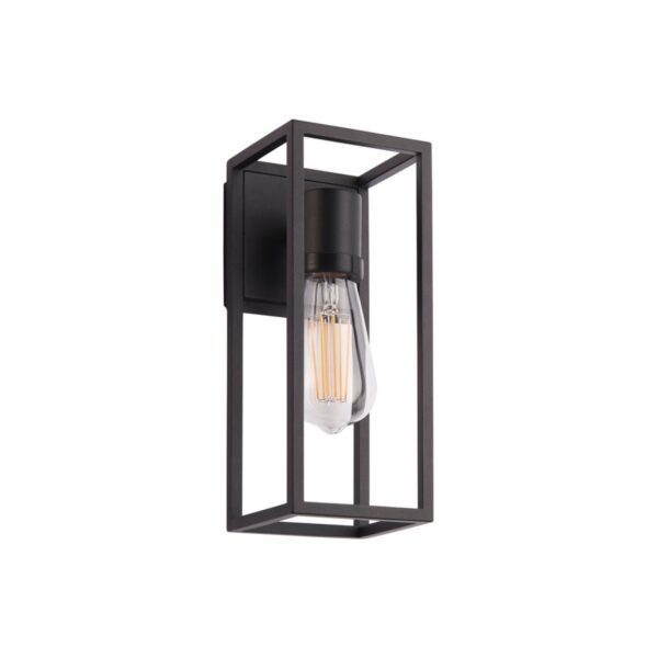 Trinity Ascot Wall Light - Matt Black - Image 2