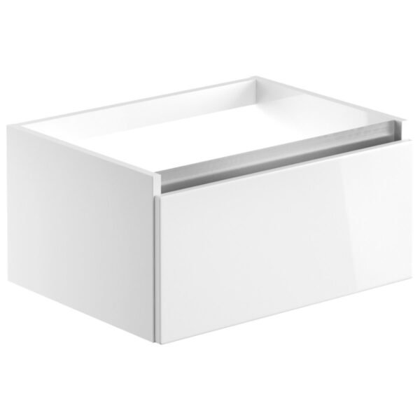 Trinity Glide 1 Drawer Wall Hung Vanity Unit - 600mm Wide