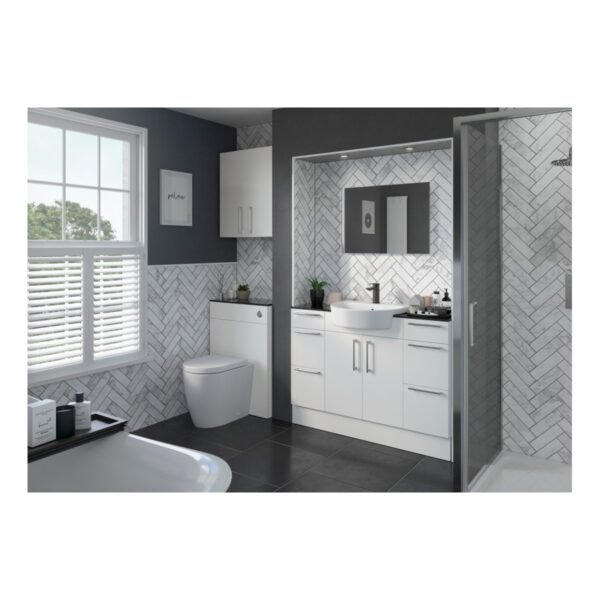 Trinity Clifton WC Unit - 600mm Wide