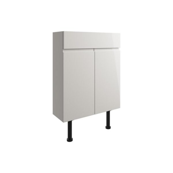 Trinity Wald Slim 2 Door Floorstanding Vanity Unit - 600mm Wide - Image 3