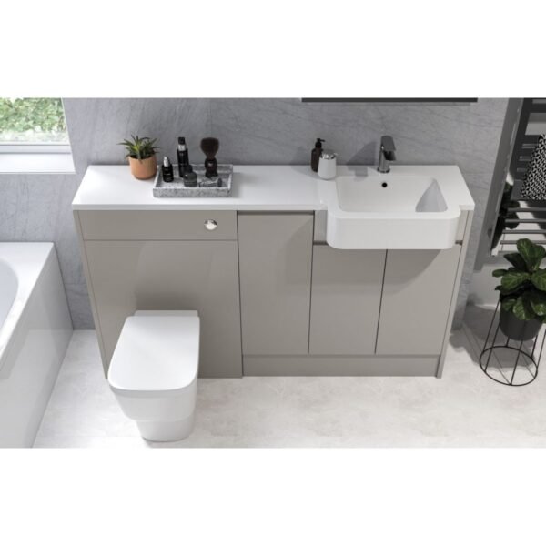 Trinity Wald Slim WC Unit - 600mm Wide - Image 5