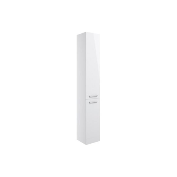 Trinity Holme 2 Door Floor Standing Tall Storage Unit - 350mm Wide
