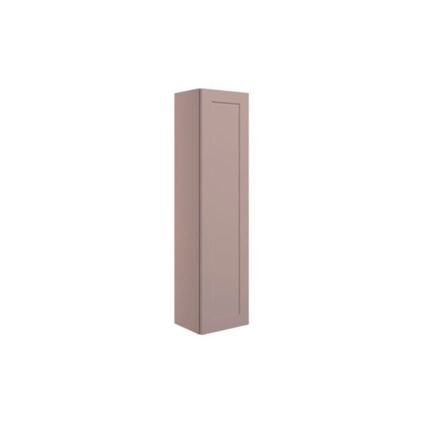 Trinity Harrogate 1 Door Wall Hung Tall Storage Unit - 350mm Wide