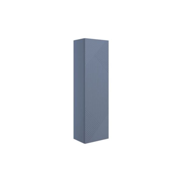Trinity Flute 1 Door Wall Hung Tall Unit - 350mm Wide
