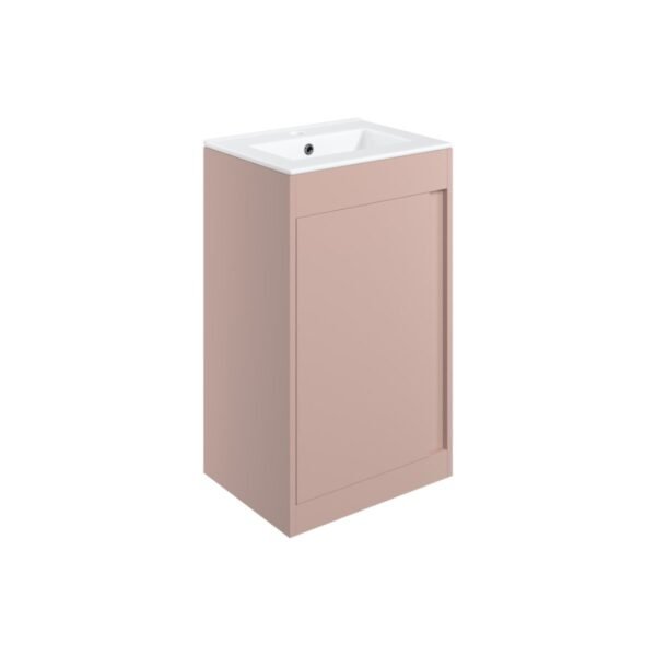 Trinity Space 1 Door Floorstanding Vanity Unit With Basin - 510mm Wide