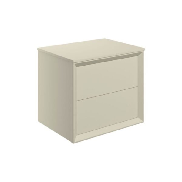Trinity Volt 2 Drawer Wall Hung Vanity Unit - 600mm Wide
