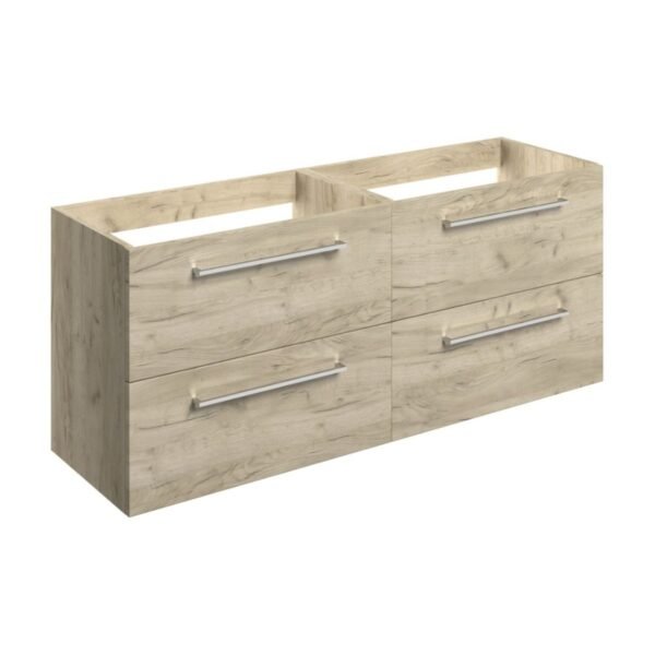 Trinity Woolley 2 Drawer Wall Hung Vanity Unit - 1180mm Wide