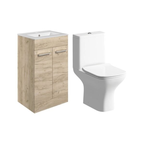 Trinity Woolley Floorstanding Vanity Unit With Close Coupled Toilet - Image 2