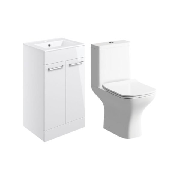 Trinity Woolley Floorstanding Vanity Unit With Close Coupled Toilet - Image 3