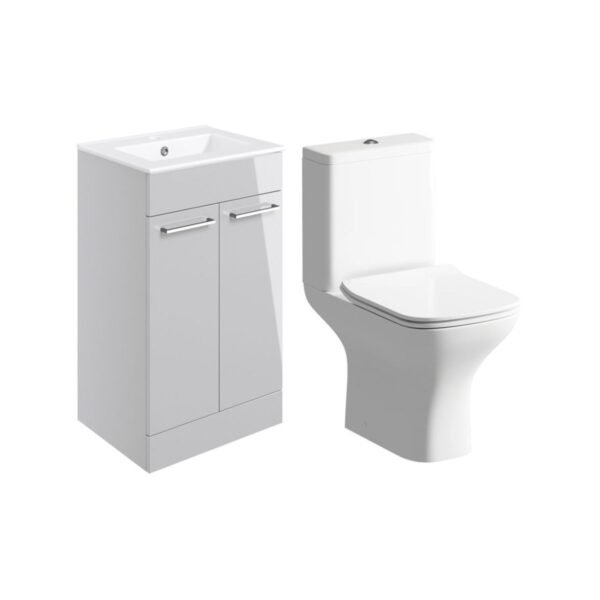 Trinity Woolley Floorstanding Vanity Unit With Close Coupled Toilet - Image 4