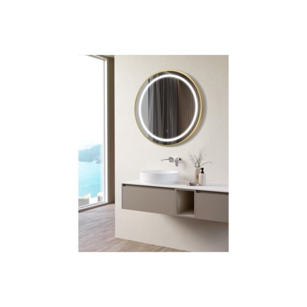 Trinity Round Front-Lit Illuminated Mirror - 600mm?