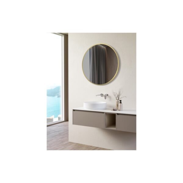 Trinity Strata Round Non Illuminated Mirror - 500mm? - Image 2