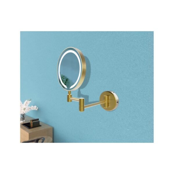 Trinity Solace Round Illuminated Cosmetic Mirror - Image 4