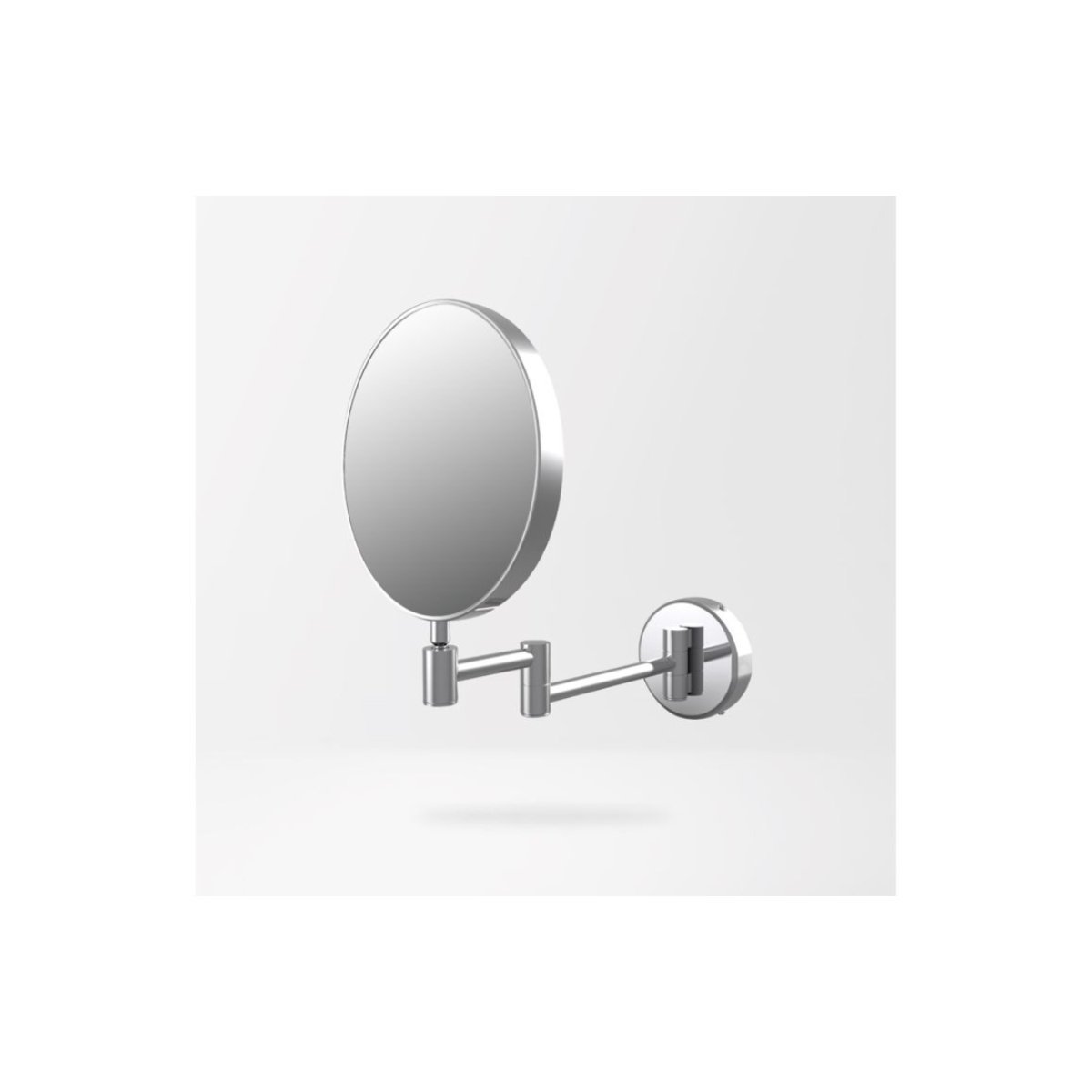 Trinity Nova Round Non Illuminated Cosmetic Mirror - Chrome
