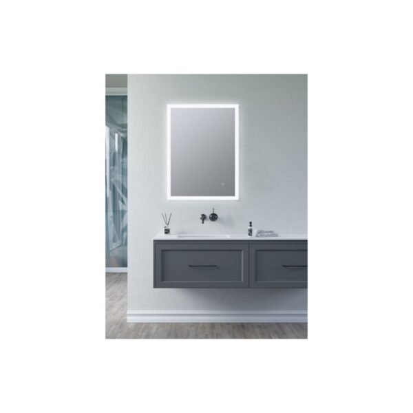 Trinity Regent Rectangular Edge-Lit Illuminated Mirror