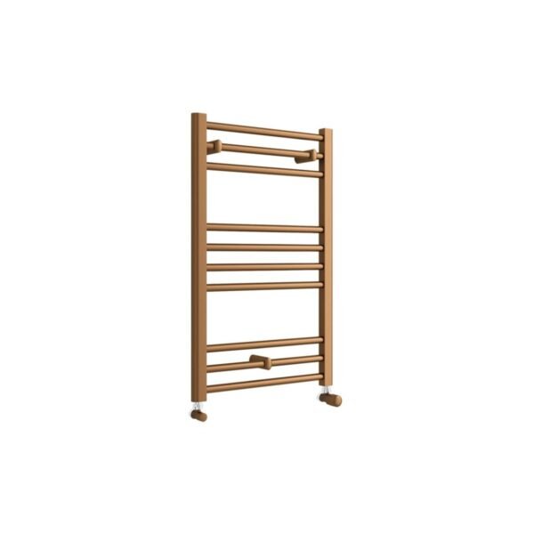 Trinity Horbury Straight Ladder Heated Towel Rail - Brushed Bronze