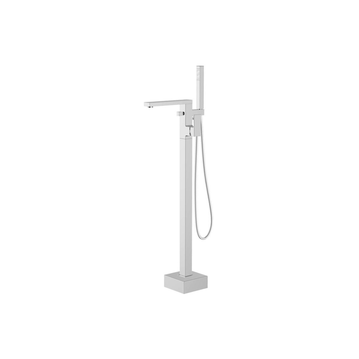 Trinity Volt Floor Standing Bath Shower Mixer Tap - Chrome