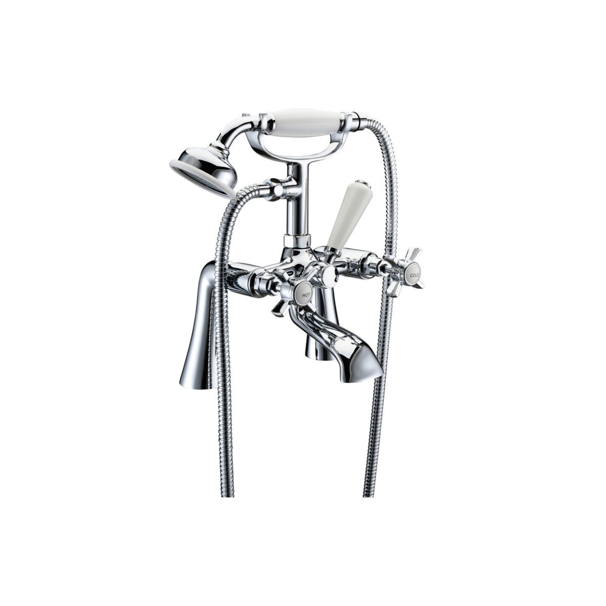 Trinity Solace Bath Shower Mixer Tap - Chrome