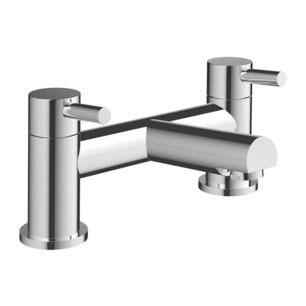 Trinity Ripple Bath Filler Tap - Chrome