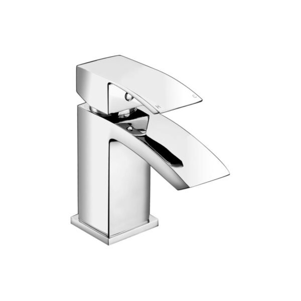 Trinity Oasis Cloakroom Basin Mixer Tap With Waste - Chrome - Image 2