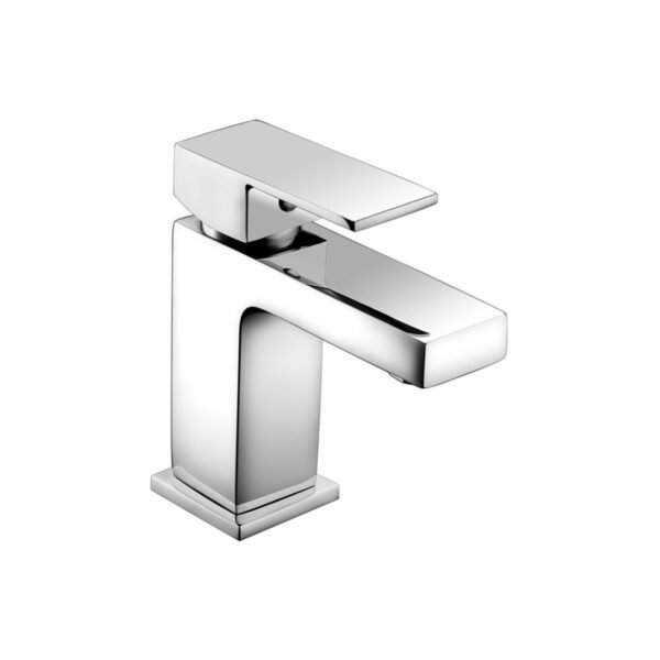 Trinity Volt Basin Mixer Tap With Waste - Chrome - Image 2