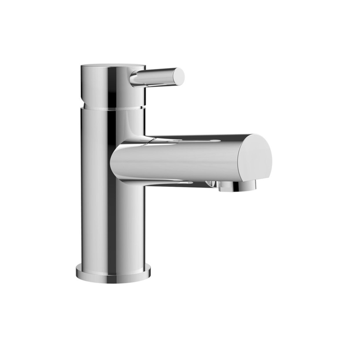 Trinity Ripple Basin Mixer Tap With Waste - Chrome