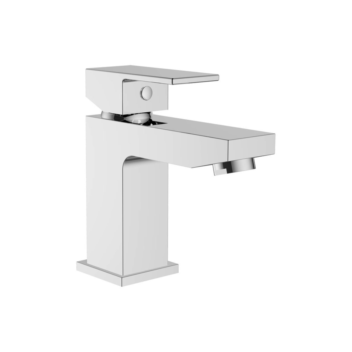 Trinity Aria Cloakroom Basin Mixer Tap With Waste - Chrome