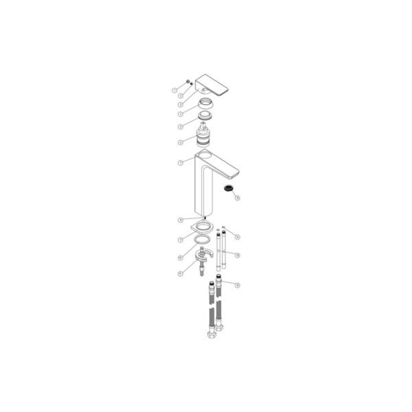 Trinity Thornes Tall Basin Mixer Tap - Image 3