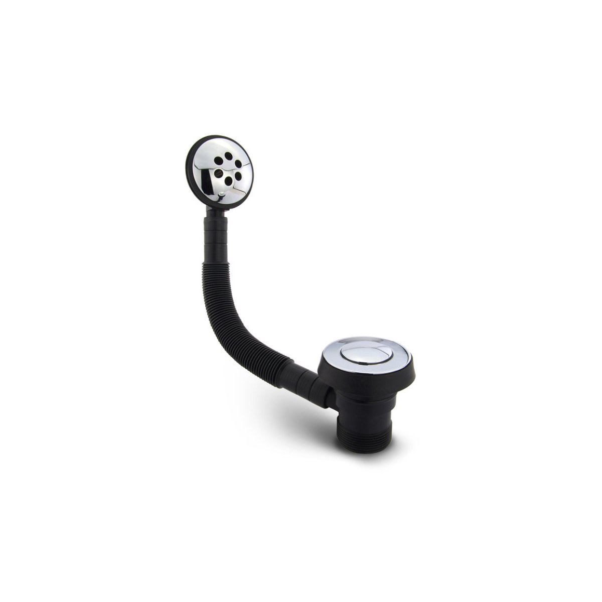Trinity Bath Waste With Overflow - Chrome