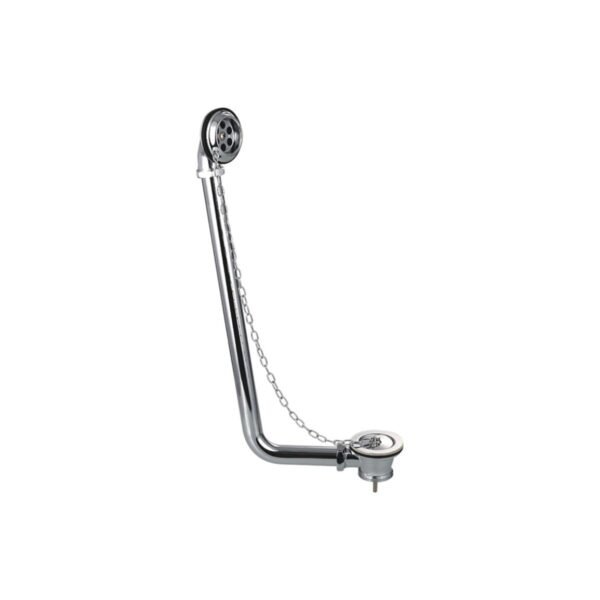 Trinity Exposed Bath Plug & Chain Waste - Chrome
