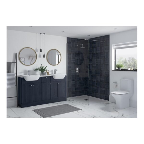 Trinity Wibsey 1 Door Wall Hung Unit - 300mm Wide - Image 2