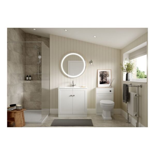 Trinity Harrogate 2 Door Floorstanding Vanity Unit With Basin - 615mm Wide - Image 6