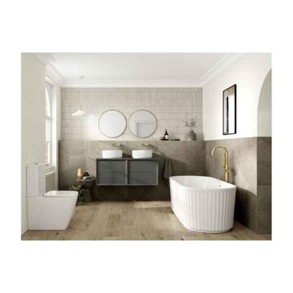 Trinity Volt 4 Drawer Wall Hung Vanity Unit - 1200mm Wide - Image 6