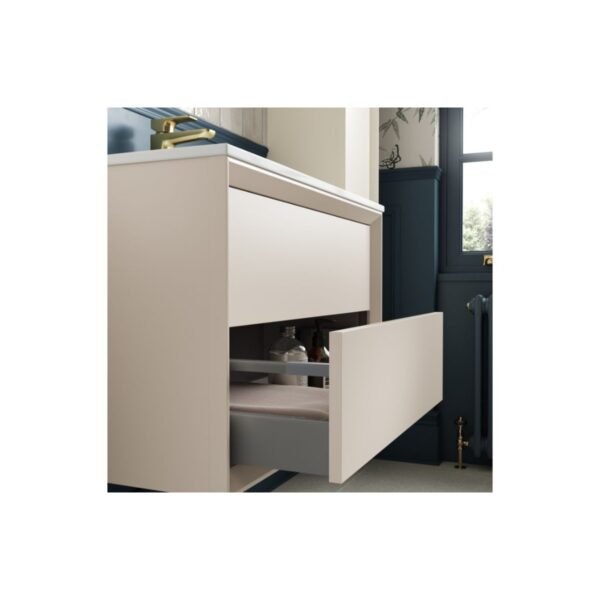 Trinity Volt 4 Drawer Wall Hung Vanity Unit - 1200mm Wide - Image 3
