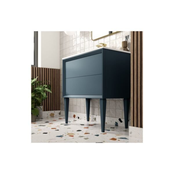 Trinity Volt 4 Drawer Wall Hung Vanity Unit - 1200mm Wide - Image 11